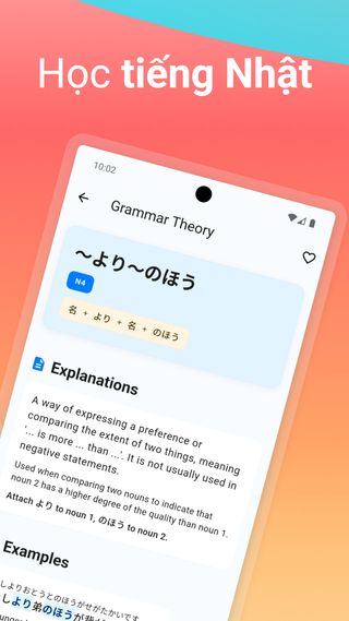Bài học ngữ pháp JLPT với ví dụ và bài tập