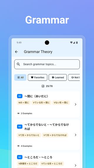 JLPT reading comprehension exercises with text analysis